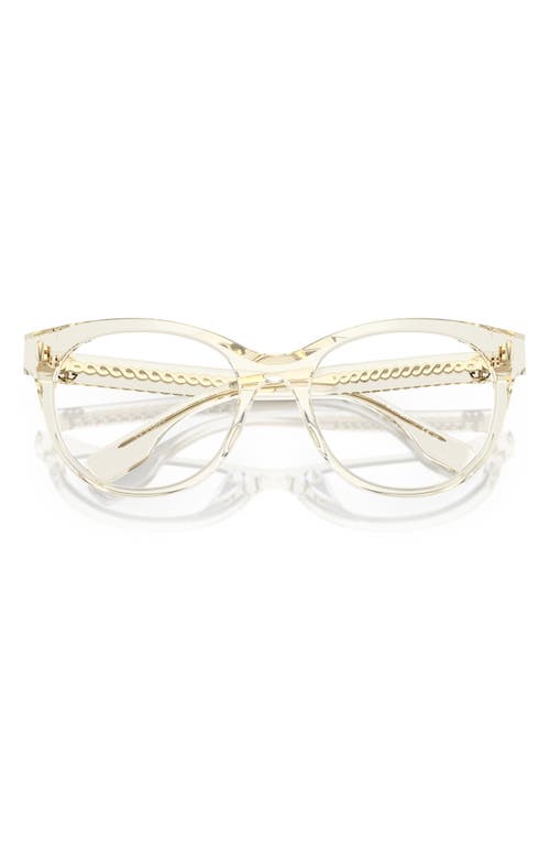 Tory Burch 52mm Phantos Optical Glasses In Neutral