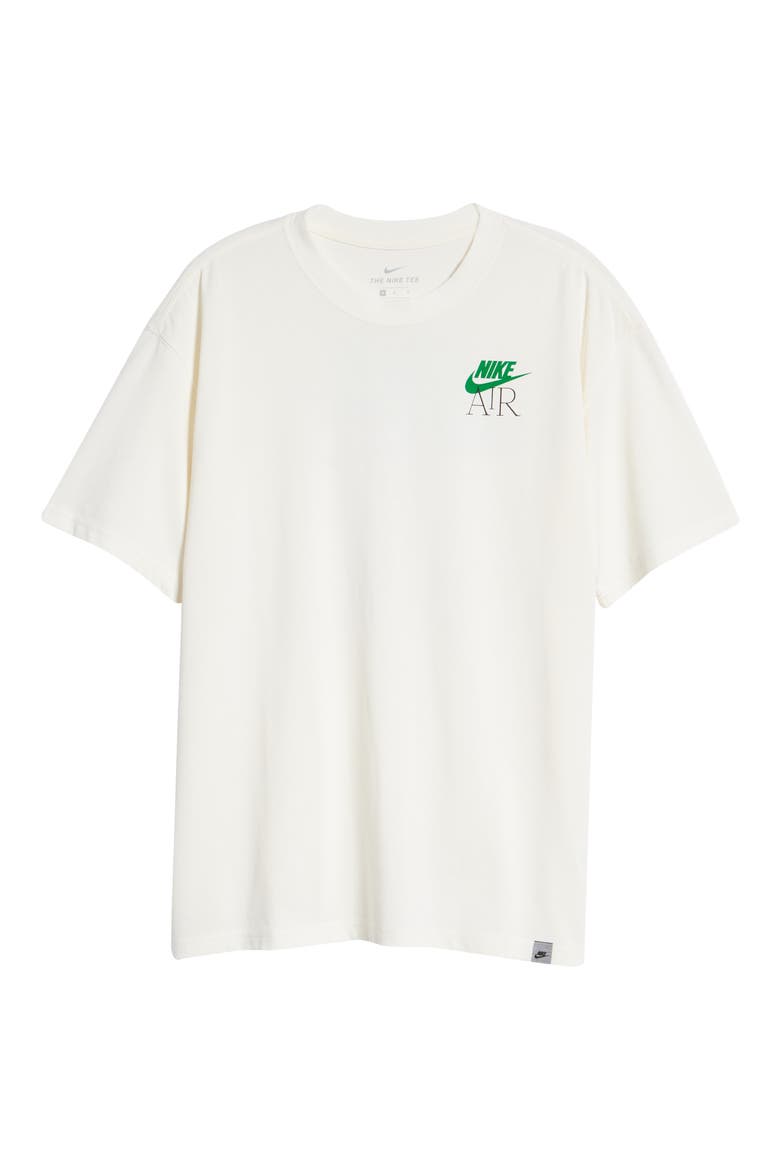 Sportswear Max 90 Graphic Tee, Alternate, color, PURE/ LUCKY GREEN