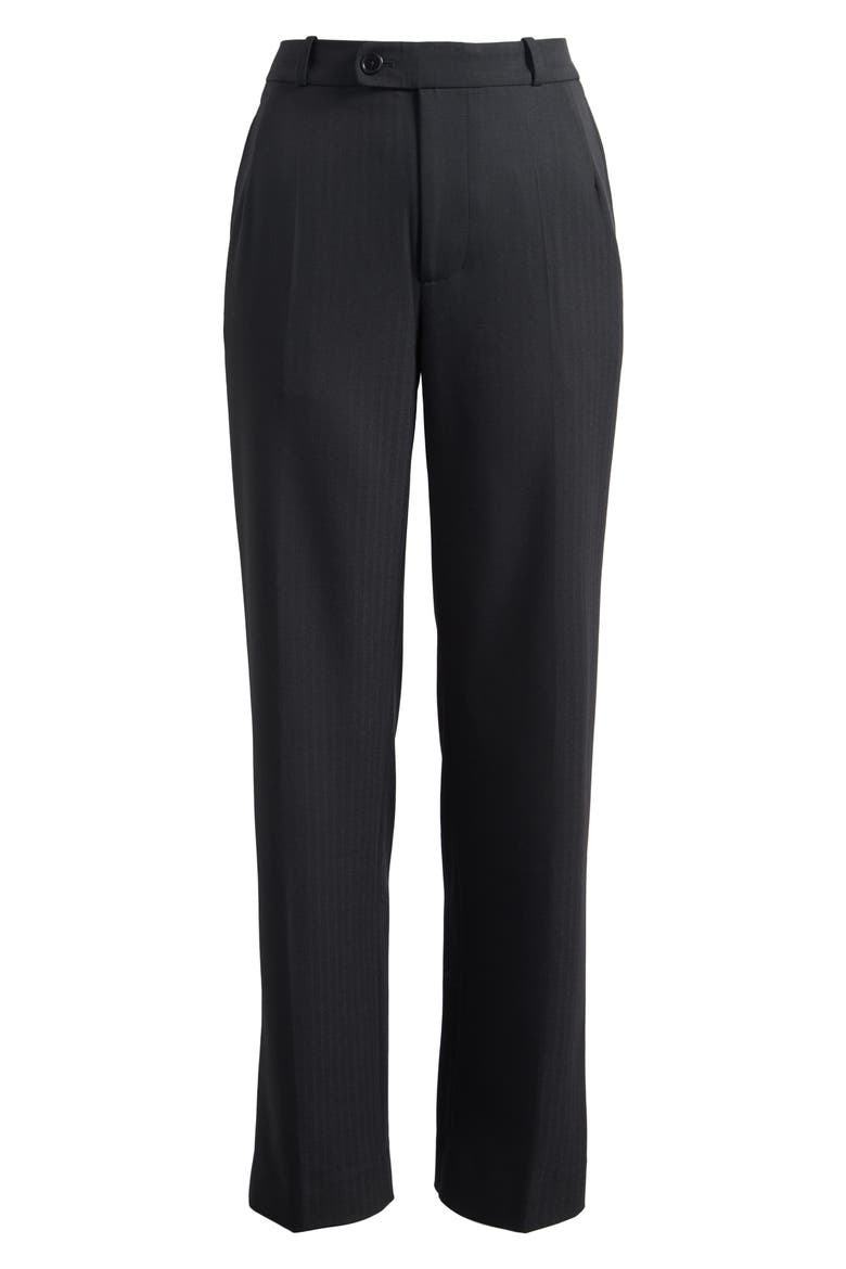 Gere Tailored Pants, Main, color, BLACK