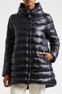 Herno Amelia Water Resistant High-Low Down Jacket