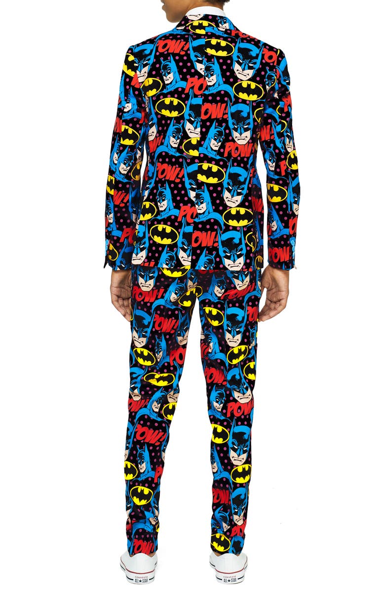 OppoSuits Batman<sup>™</sup> The Dark Knight Two-Piece Suit with Tie, Alternate, color, 