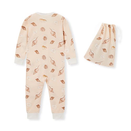 Milkbarn Zipper Pajama In White