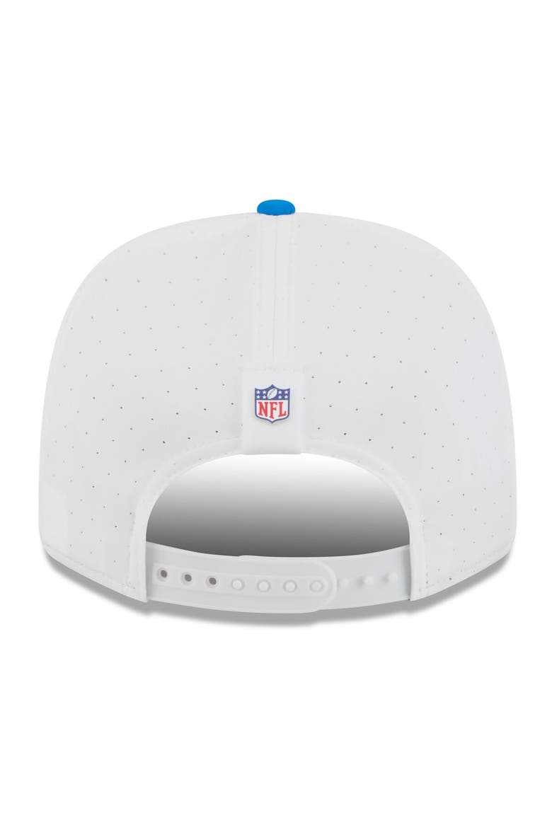Men's New Era  White/Blue Detroit Lions 2025 NFL Training Camp 9SEVENTY Adjustable Hat, Alternate, color, White