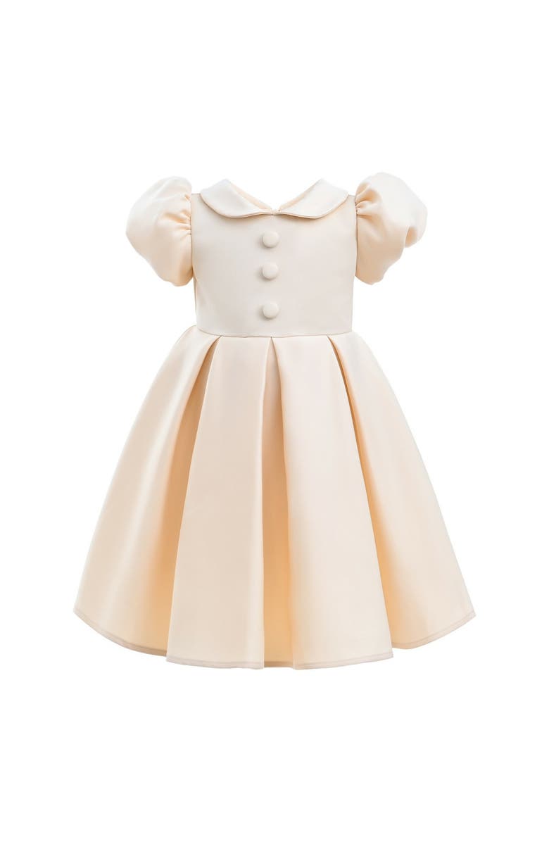 Tulleen Barrymore Dress, Alternate, color, Champagne