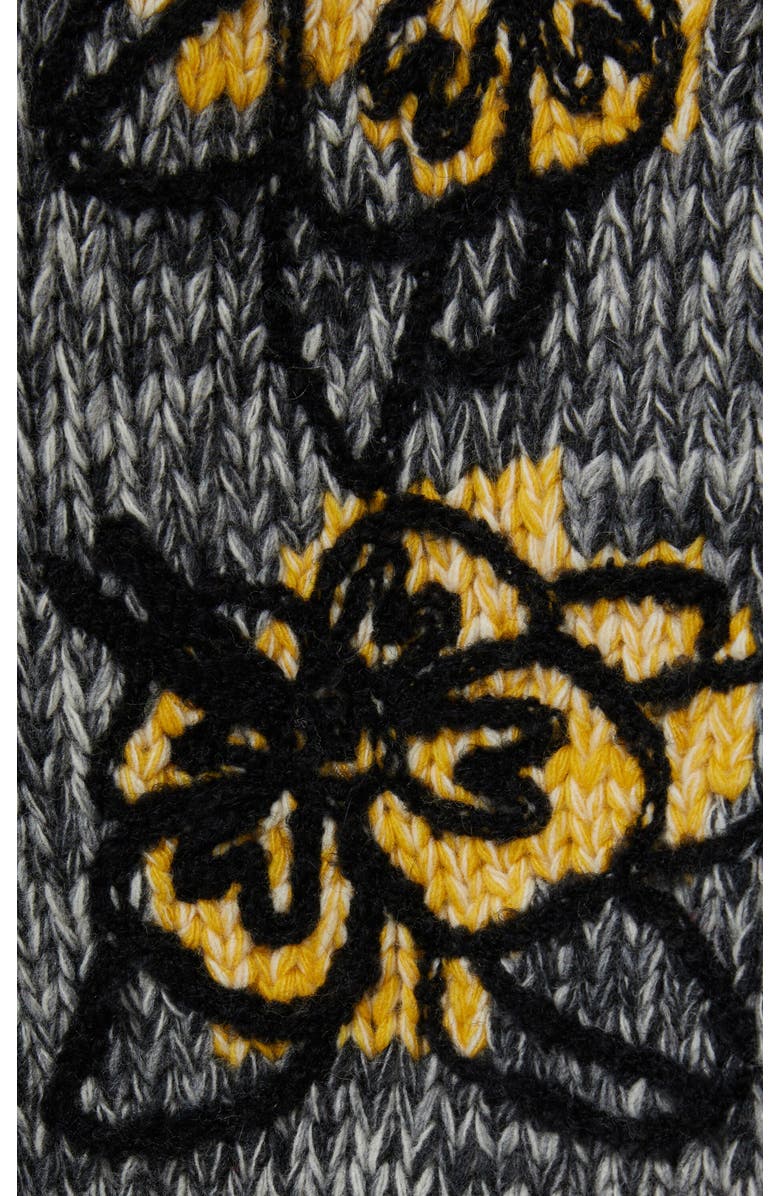 La DoubleJ Embroidered Chalet Cardigan, Alternate, color, Multicolor Grey