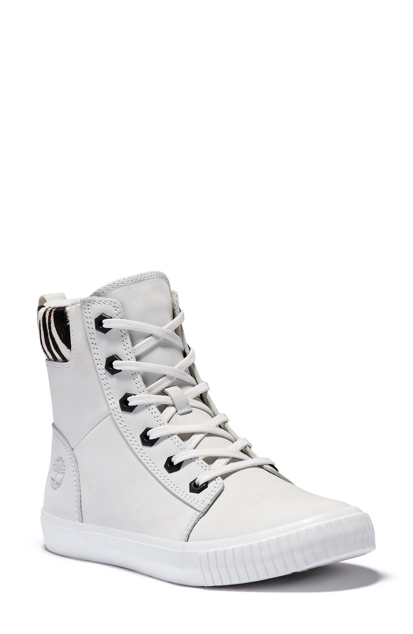 Skyla Bay Bootie, Main, color, WHITE NUBUCK W ZEBRA