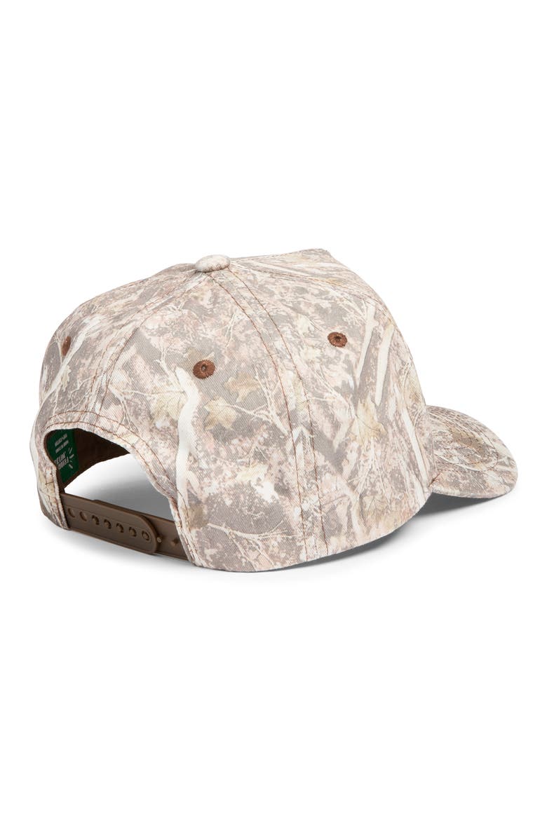 Coastal Cowgirl Camouflage Cotton Twill Baseball Cap, Alternate, color, CAMO