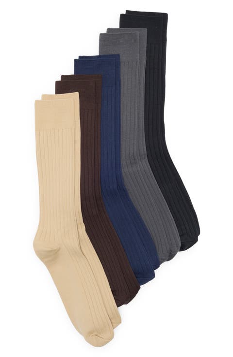 5-Pack Assorted Dress Socks