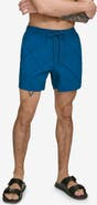 DKNY Diamond Pintuck Swim Trunks
