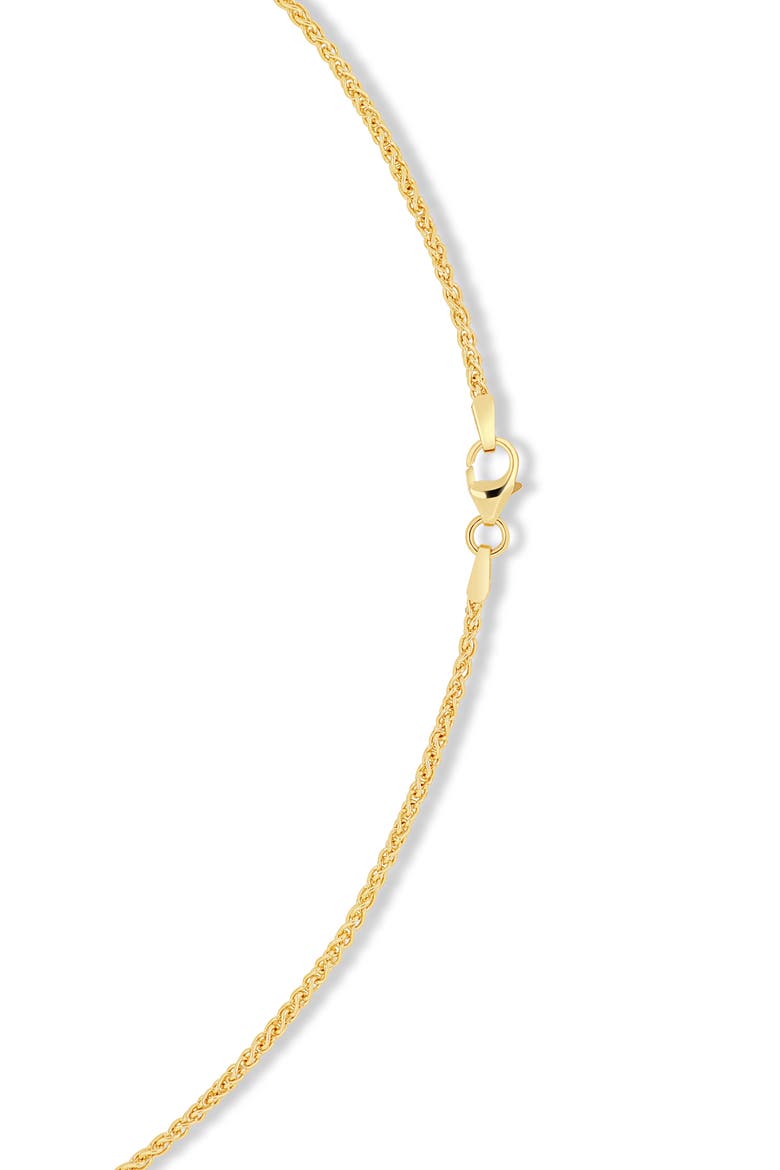 14K Gold Wheat Chain Necklace, 2.1mm, Alternate, color, 14K YELLOW GOLD