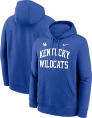 Nike Men's Nike Royal Kentucky Wildcats Primetime Arched Club Fleece Pullover Hoodie
