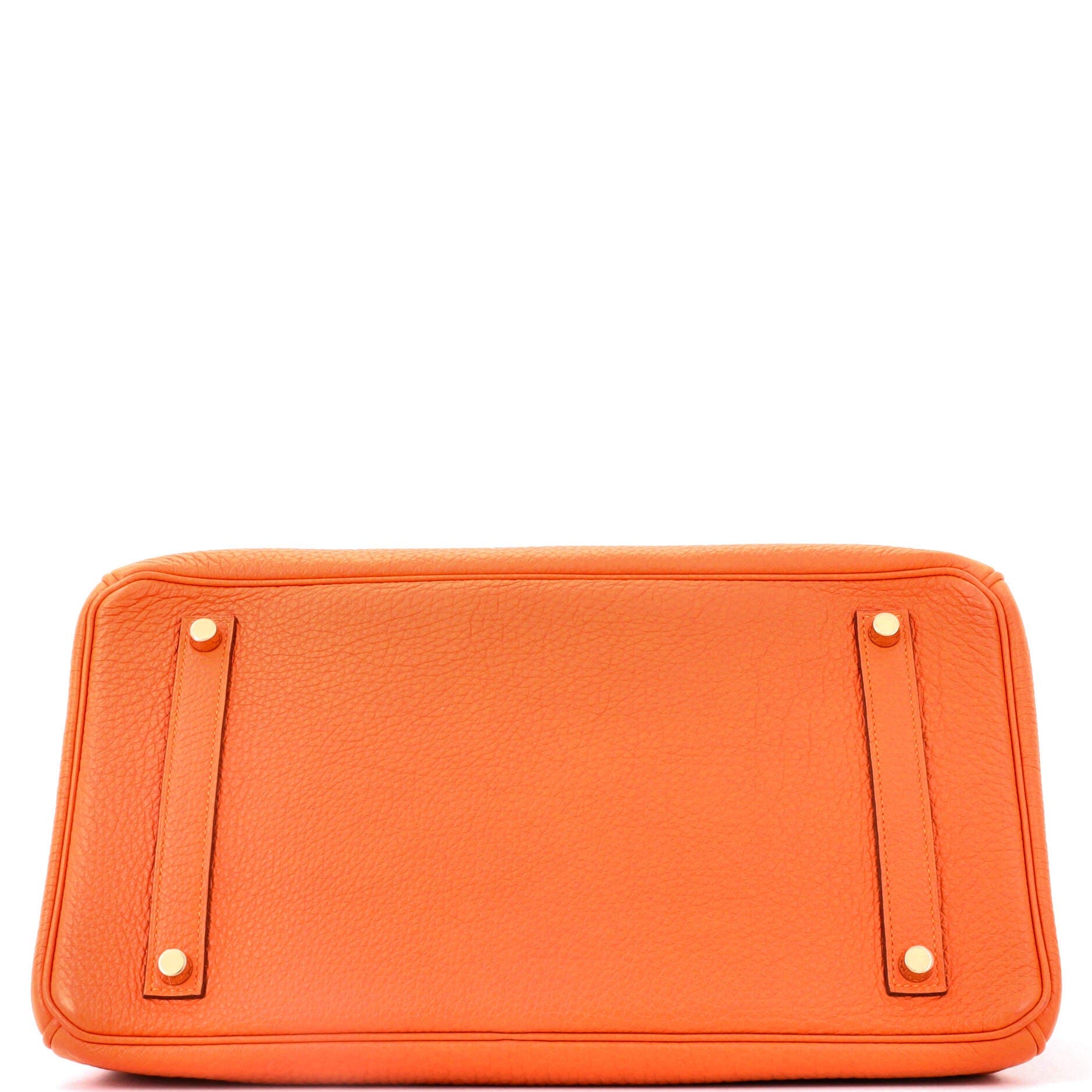 Birkin Handbag Orange Togo with Gold Hardware 35, Alternate, color, Orange