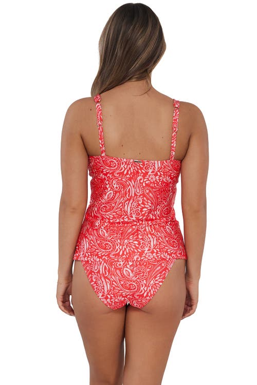 SUNSETS SUNSETS TAYLOR TANKINI SWIMSUIT TOP