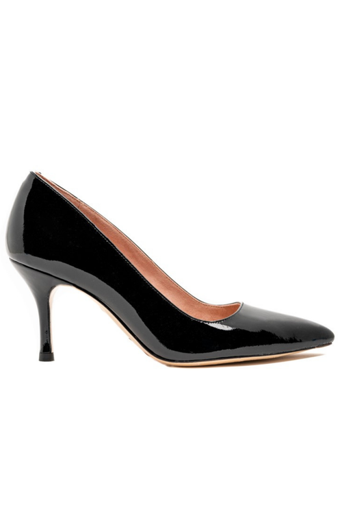 ALLY Shoes Classic Pump in Black Patent Leather  product