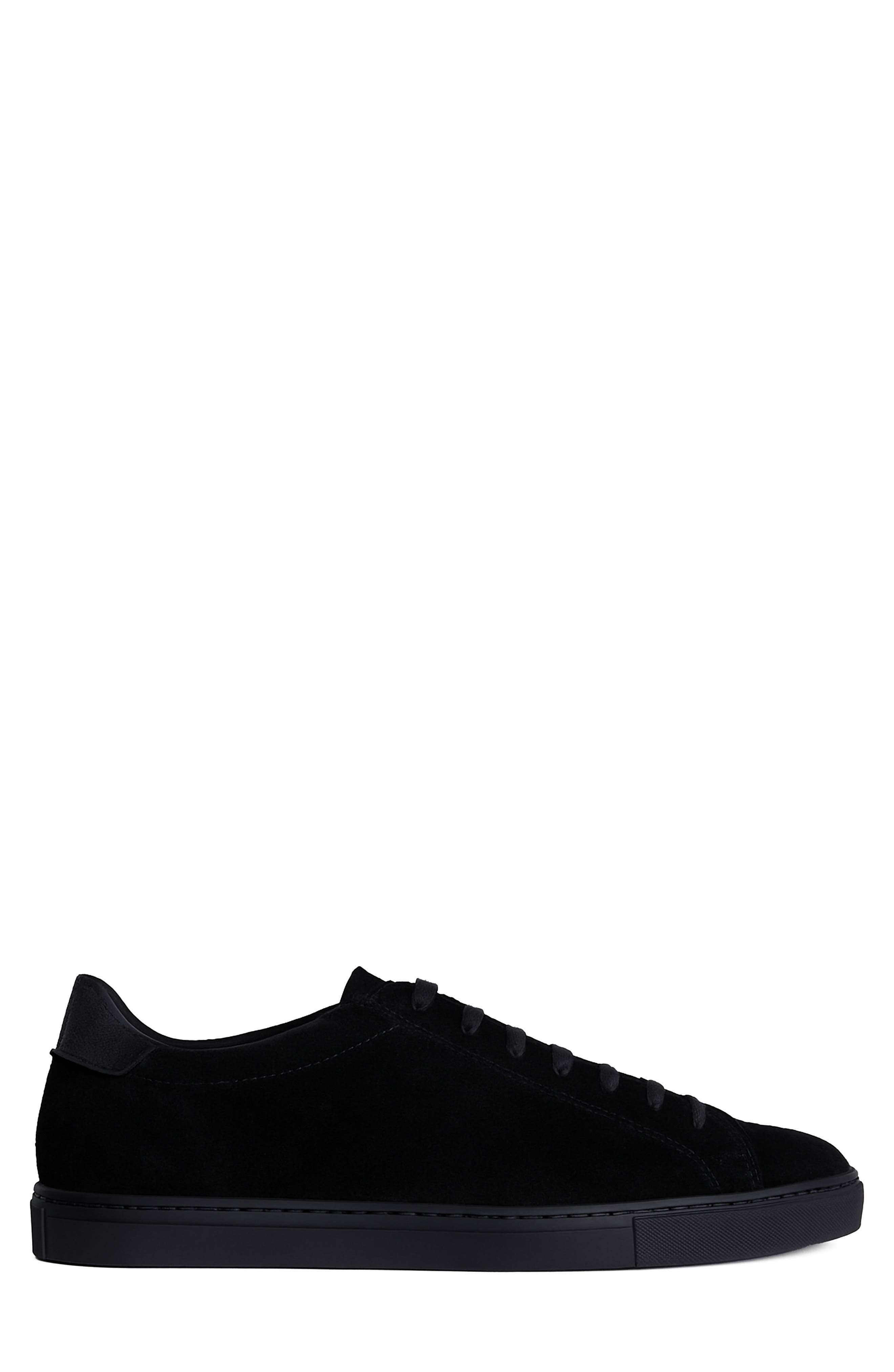 MORJAS The Sneaker 02, Alternate, color, Black Suede