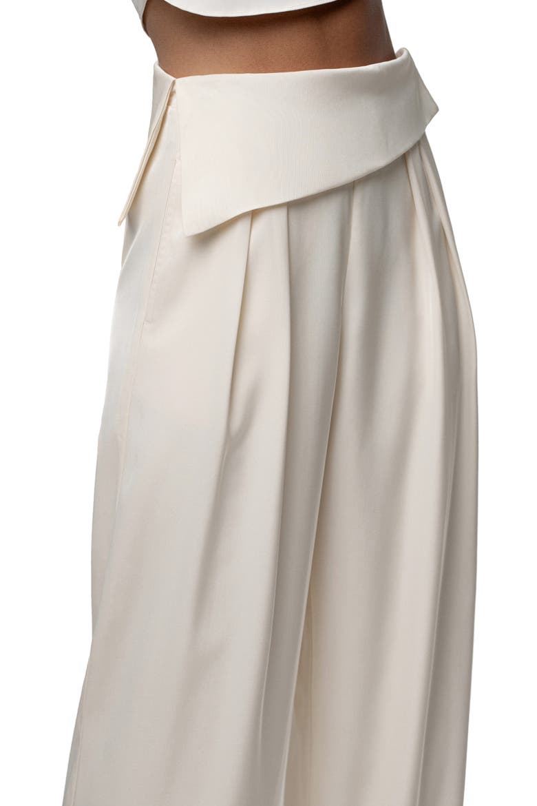 Executive High Waist Pants, Alternate, color, IVORY