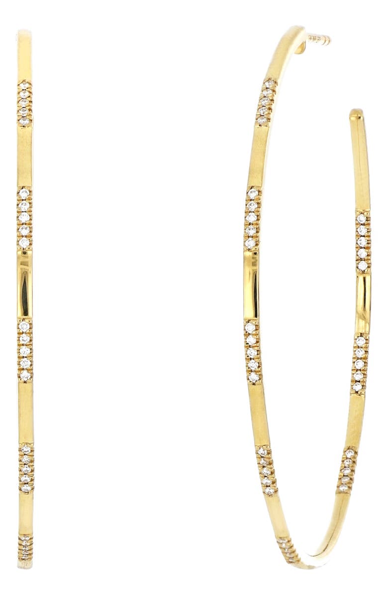 Bony Levy Kiera Section Hoop Earrings, Main, color, 