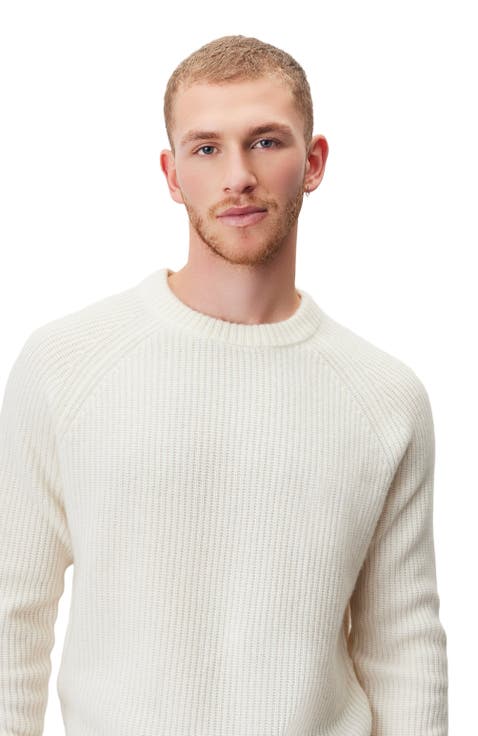 Aidan Chunky Cashmere Crewneck Sweater