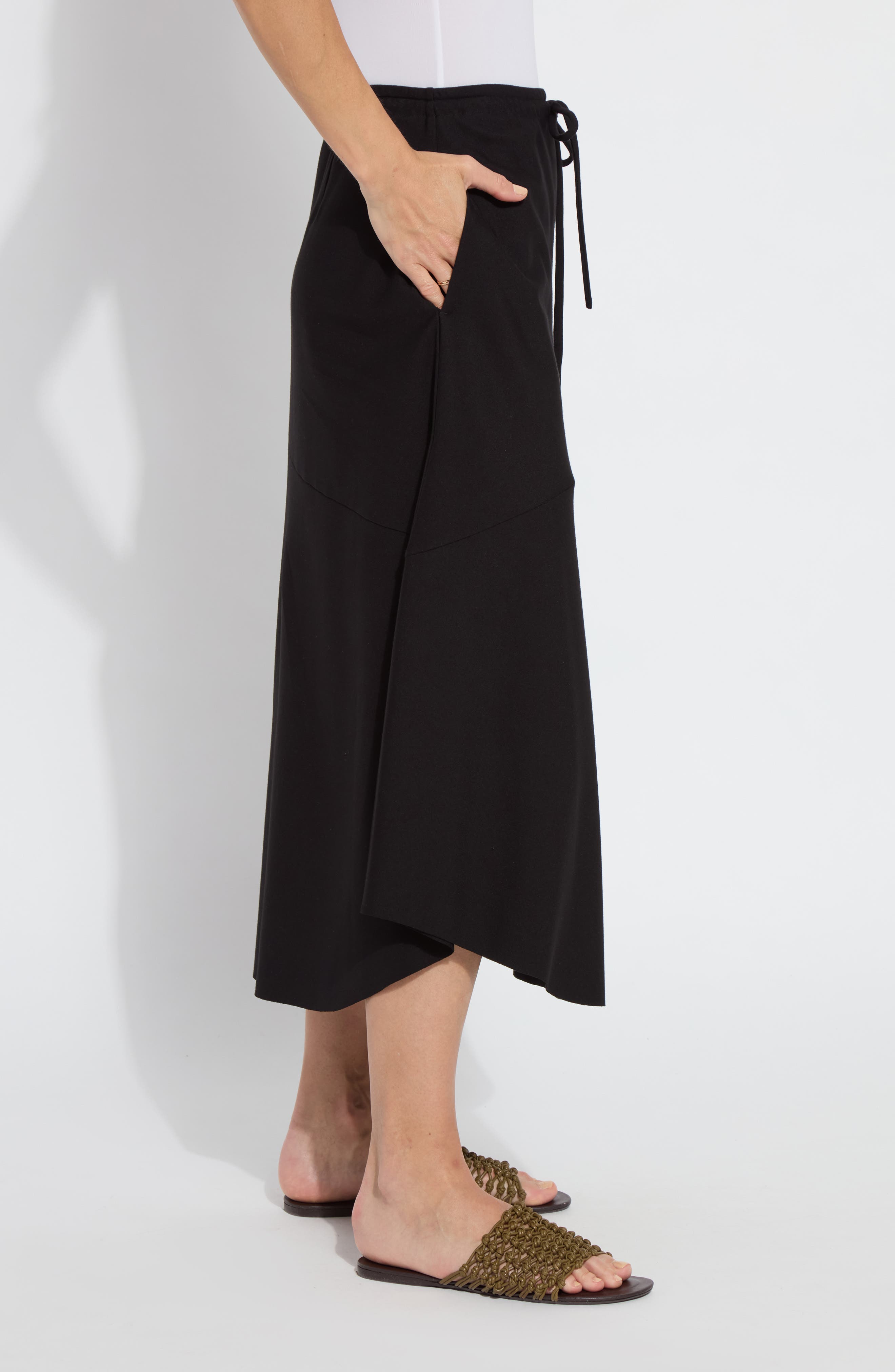 Nora Drawstring Midi Skirt (Women) | Nordstrom