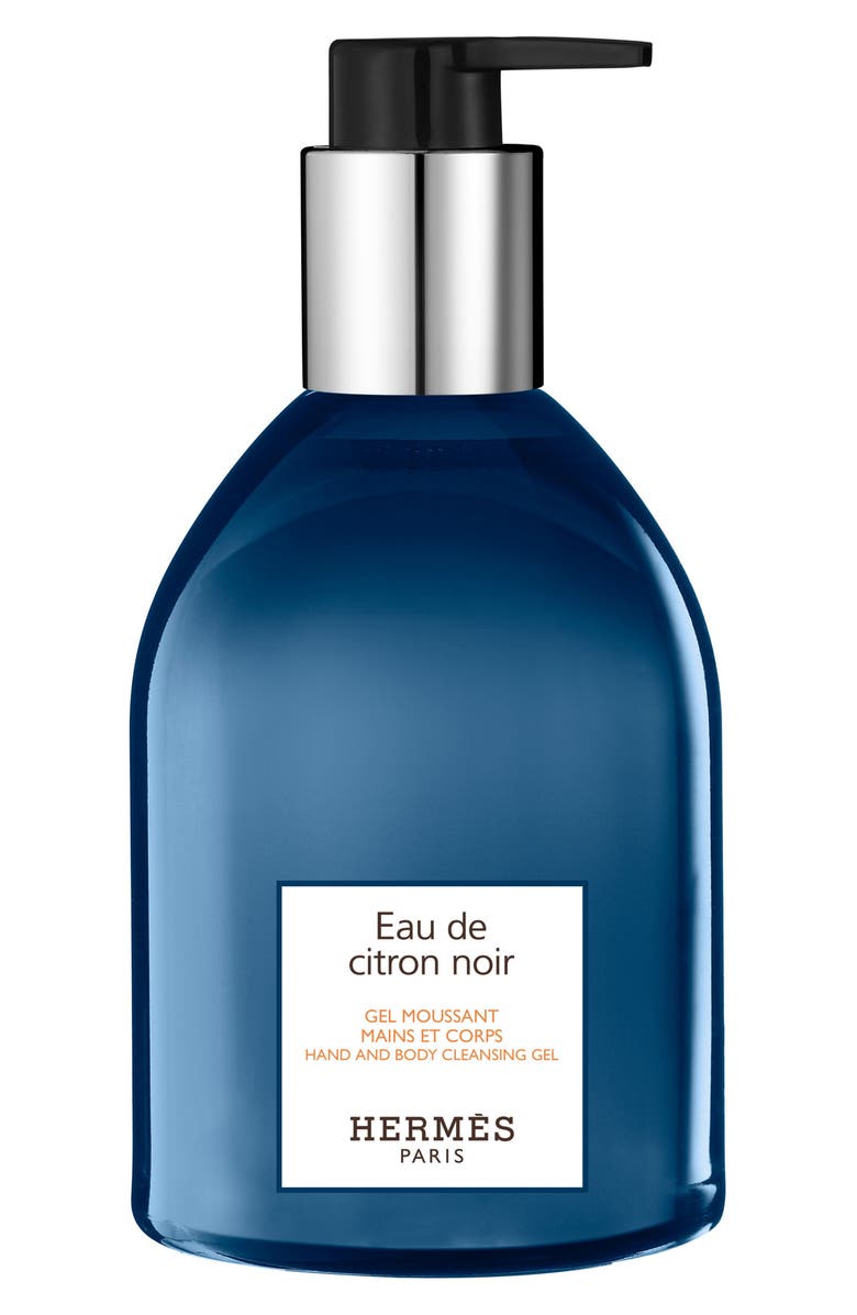 Hermès Eau de Citron Noir - Hand and Body Cleansing Gel, Main, color, 