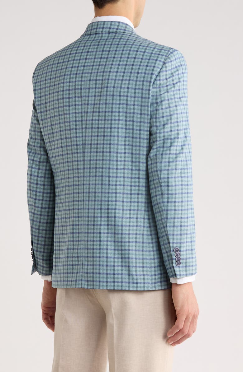 Nautica Stretch Sport Coat, Alternate, color, Blue Check