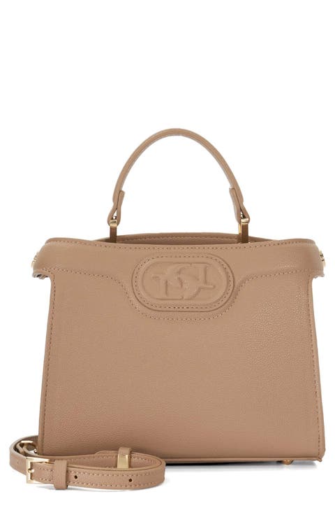 Daily Faux Leather Top Handle Bag