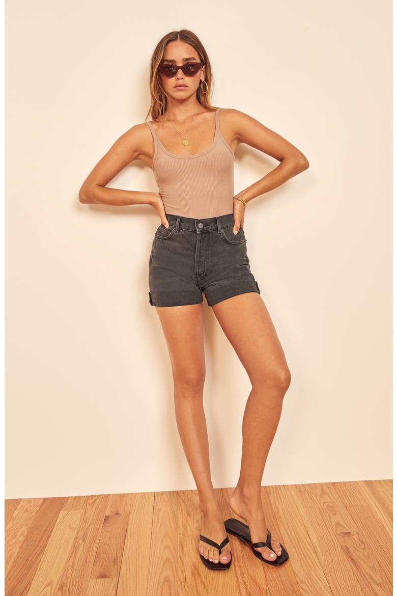 Max Relaxed Denim Shorts, Alternate, color, SEINE