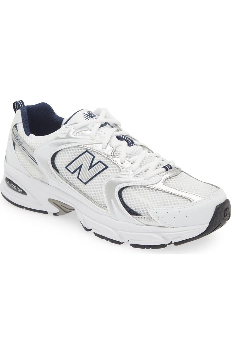 New Balance Gender Inclusive 530 Sneaker, Main, color, White/ Natural Indigo