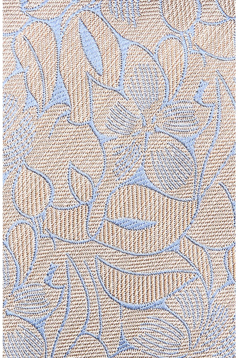 Floral Silk Tie, Alternate, color, DUNE