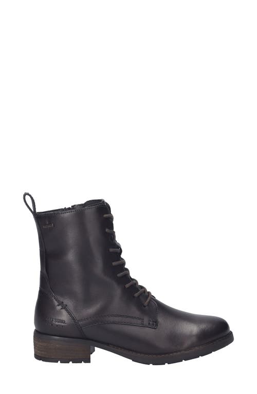 Josef Seibel Kate Lace Up Bootie In Black