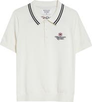 MIDNIGHT RODEO Signature Logo Embroidered Polo Sweater