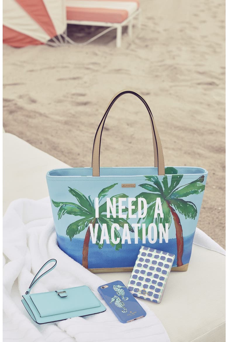 'cedar street - karolina' wristlet, Alternate, color, SKY BLUE