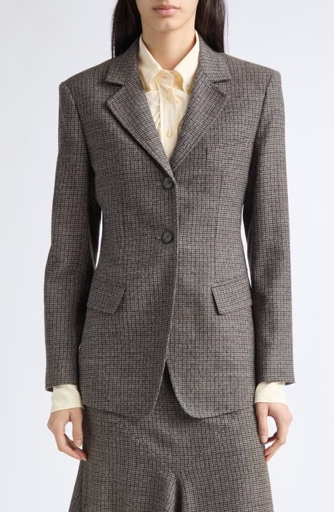 Wool Two Button Jacket