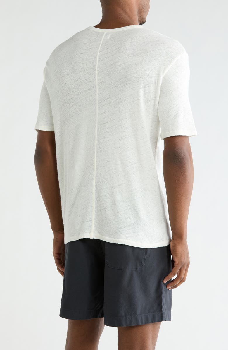 Joe's Jeans Cotton & Linen T-Shirt, Alternate, color, Sea Salt