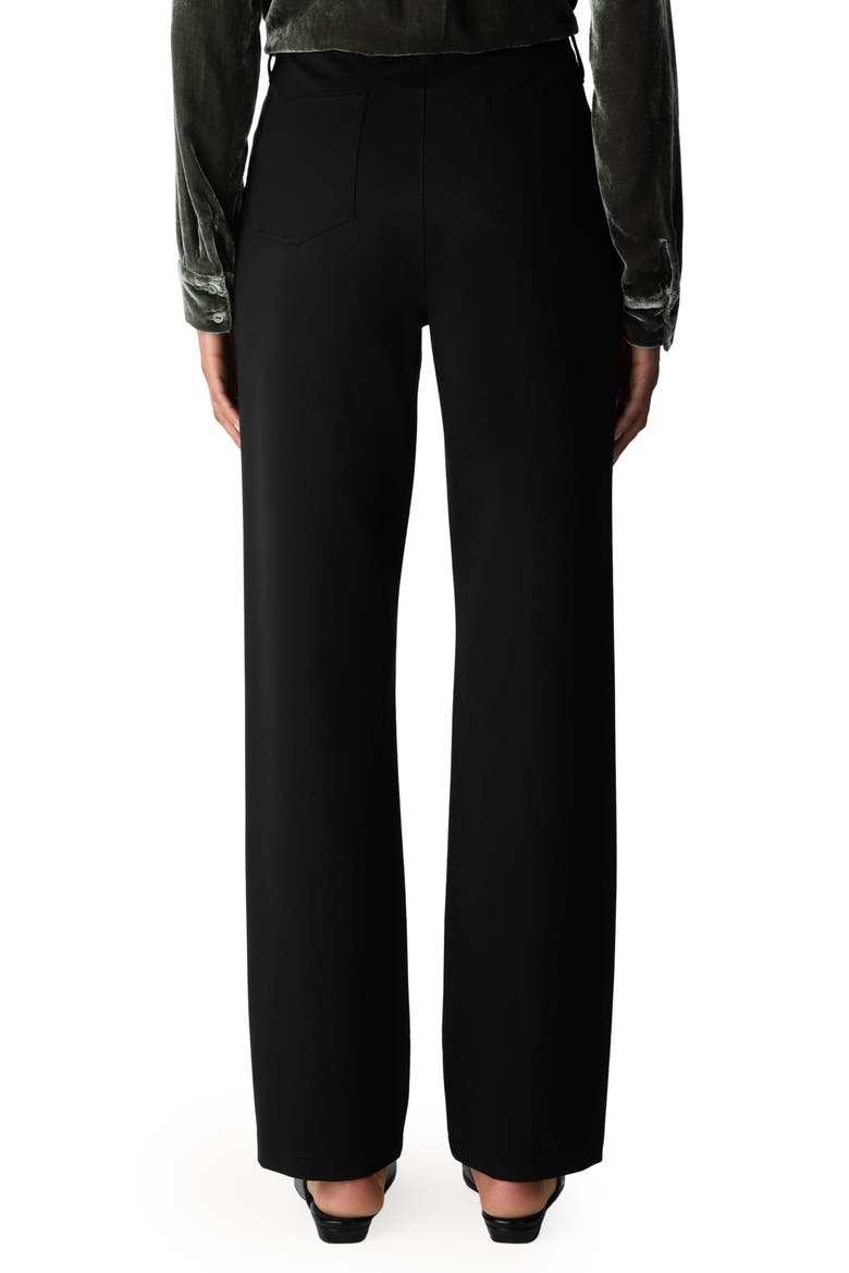 Straight Leg Jeans, Alternate, color, BLACK