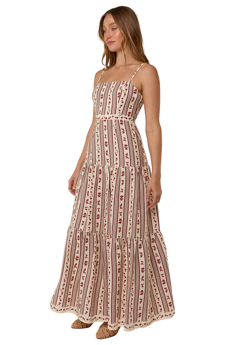Celine Maxi Dress, Alternate, color, Raye Fleur