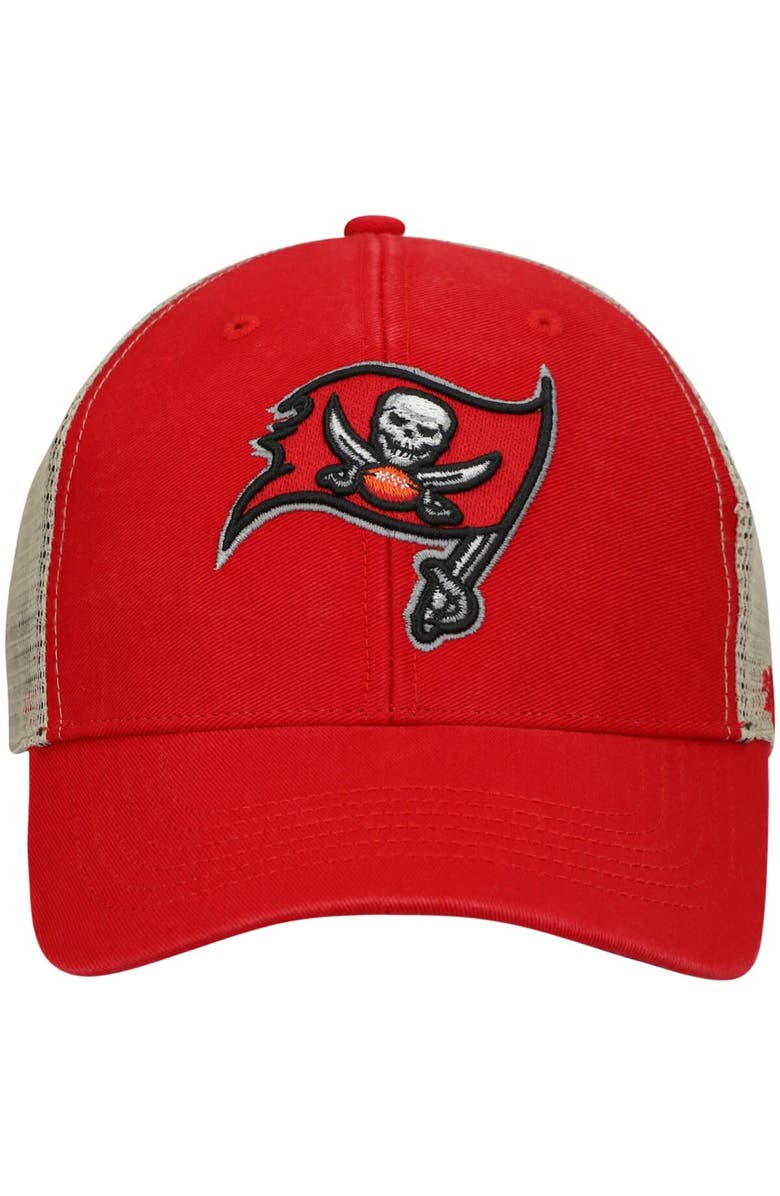 '47 Men's '47 Red Tampa Bay Buccaneers Flagship MVP Snapback Hat, Alternate, color, Red