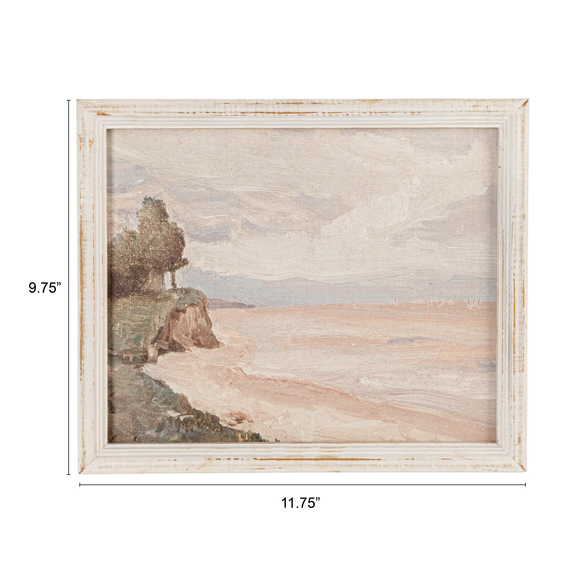 Storied Home Framed Wall Décor with Seaside Landscape | Nordstrom