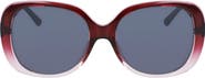 Cole Haan 58mm Polarized Round Sunglasses