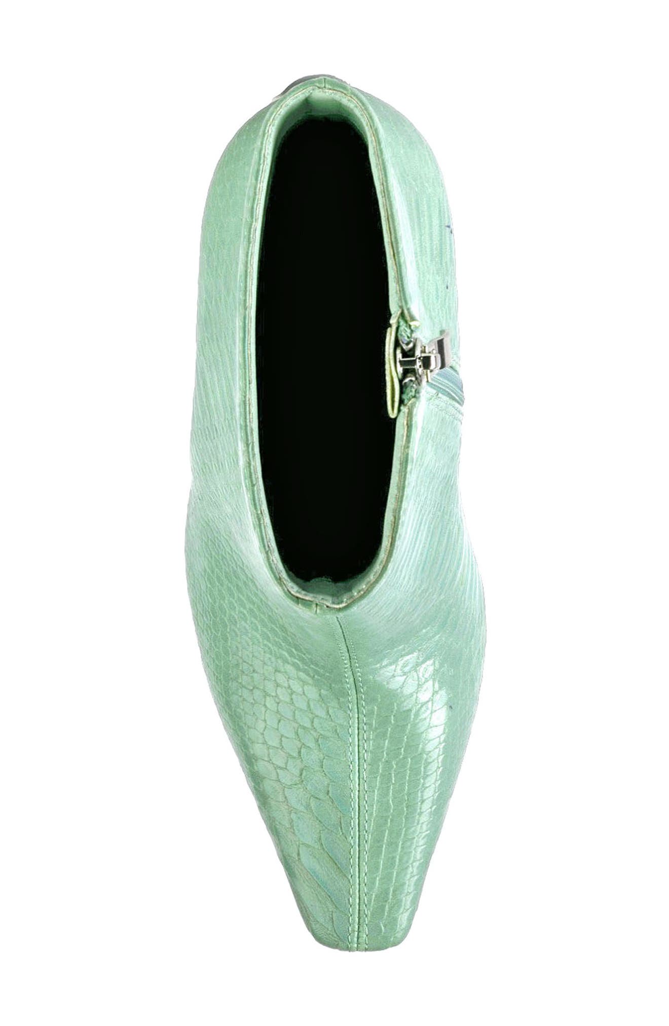 Fire Snip Toe Bootie, Alternate, color, MINT