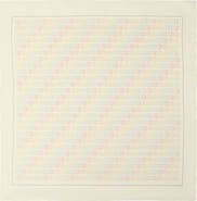 COACH Stitch Print Square Silk Bandana