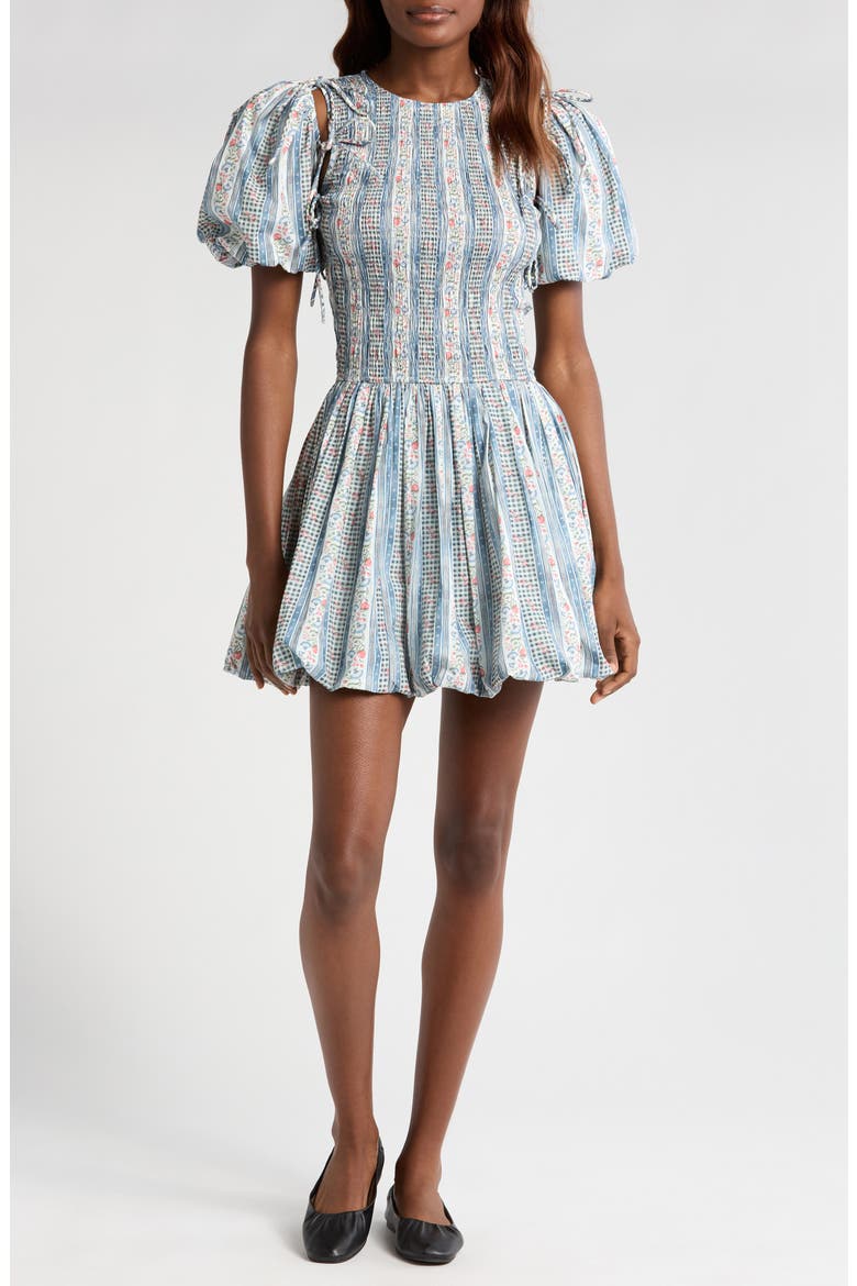 damson madder becca bubble mini dress Damson Madder Women's Becca Bubble Mini Dress in Navy Damson Madder