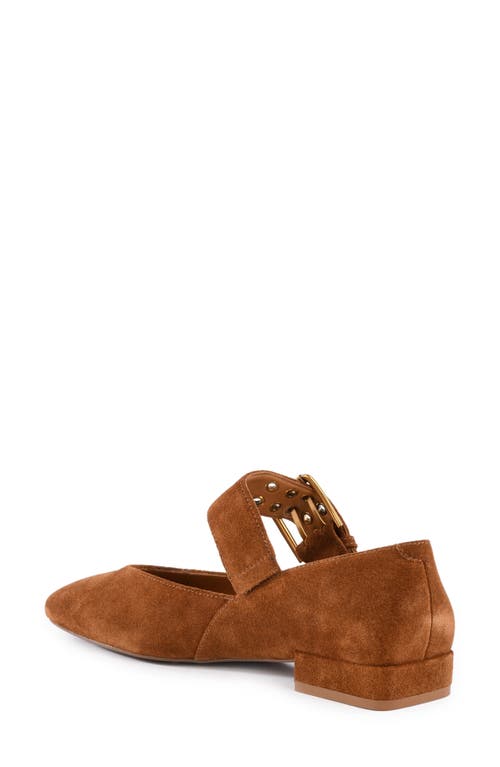 Seychelles Petal Mary Jane Flat In Brown