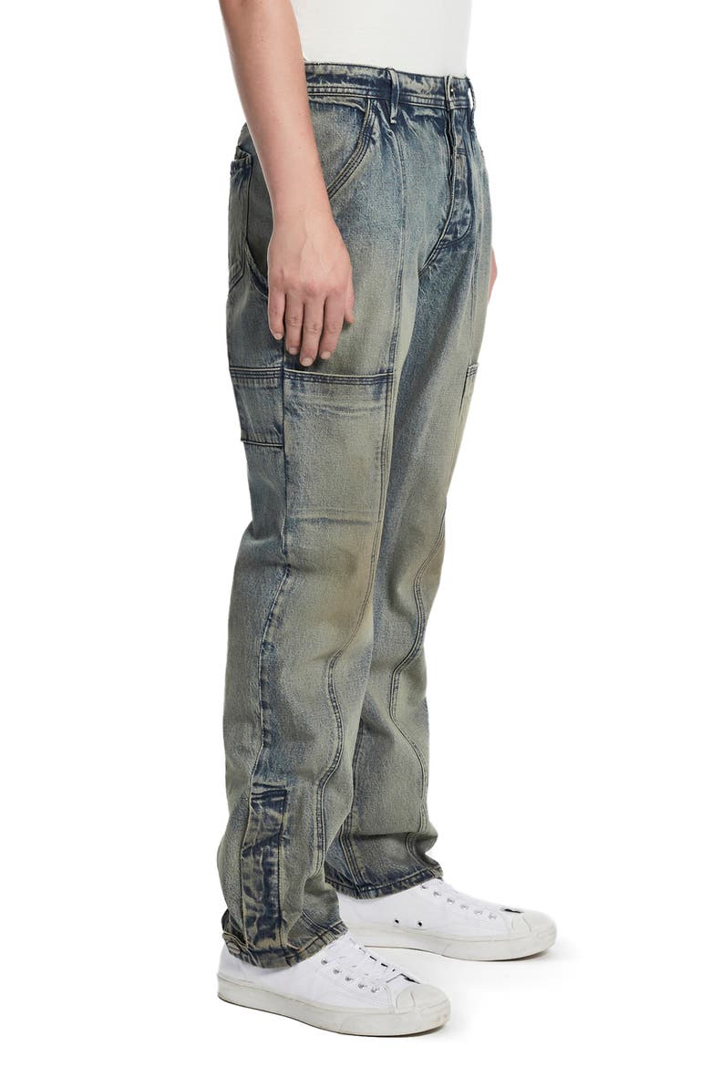 Straight Leg Carpenter Jeans, Alternate, color, VEGA