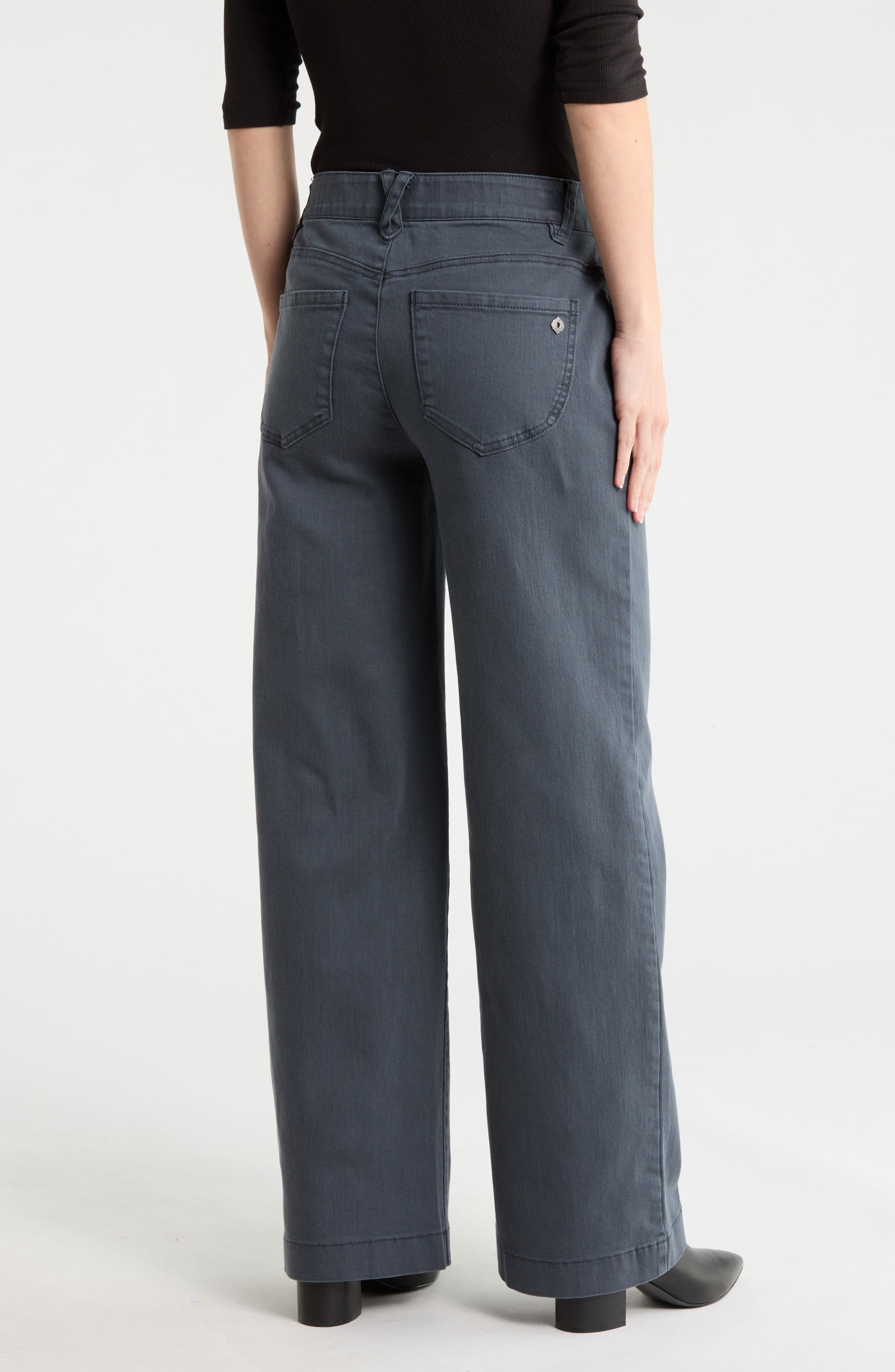 High Waist Wide Leg Jeans - image 4