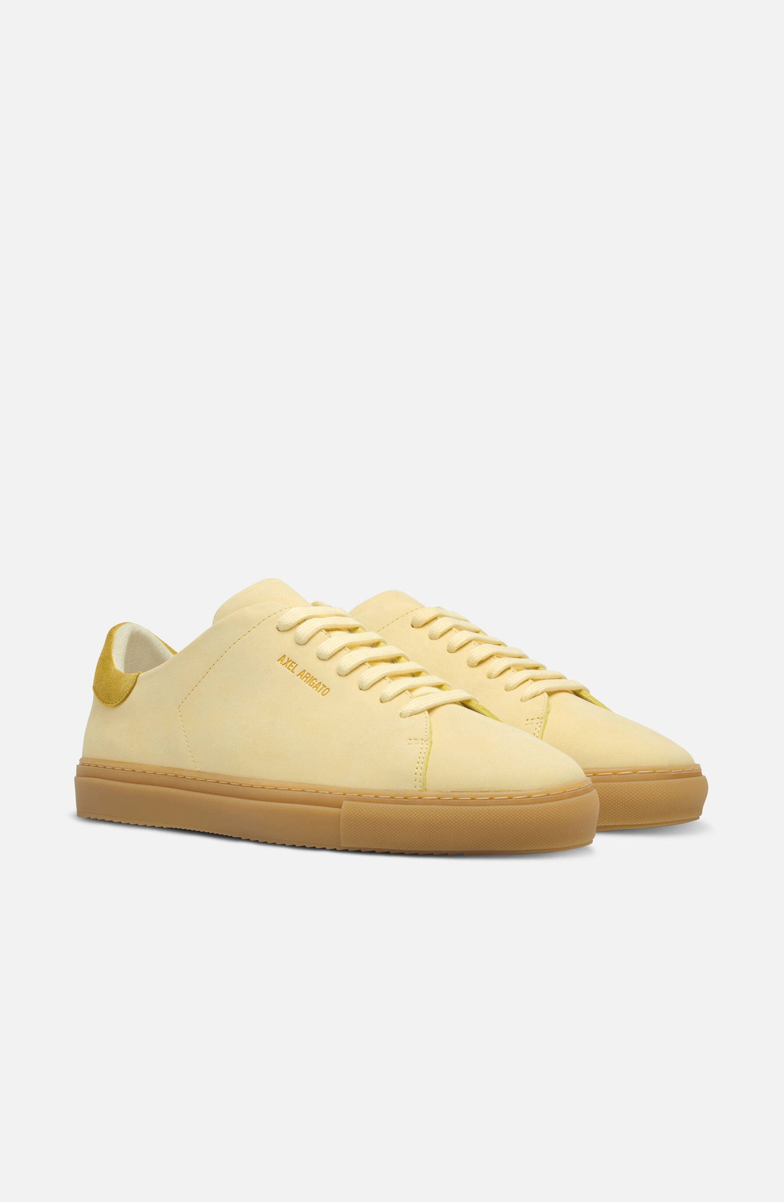 Clean 90 Nubuck Sneaker - Men's, Alternate, color, Light Yellow/Yellow