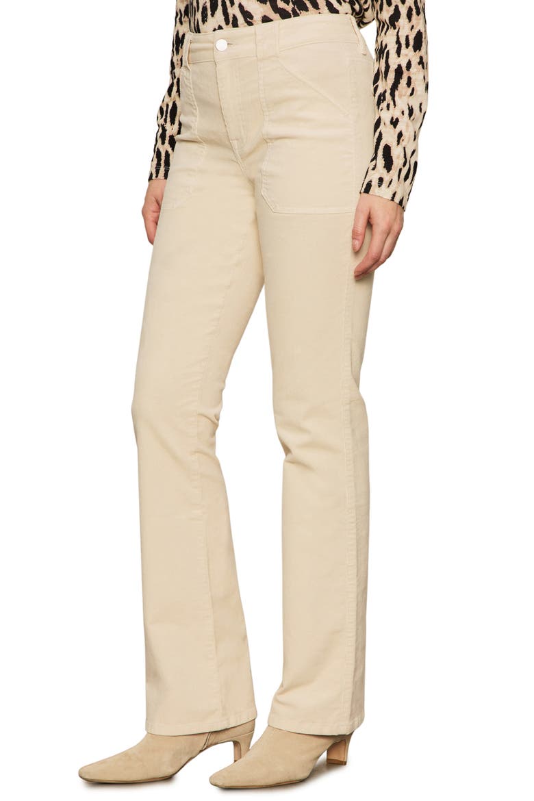 Hayden Bootcut Corduroy Pants, Alternate, color, VANILLA CREME