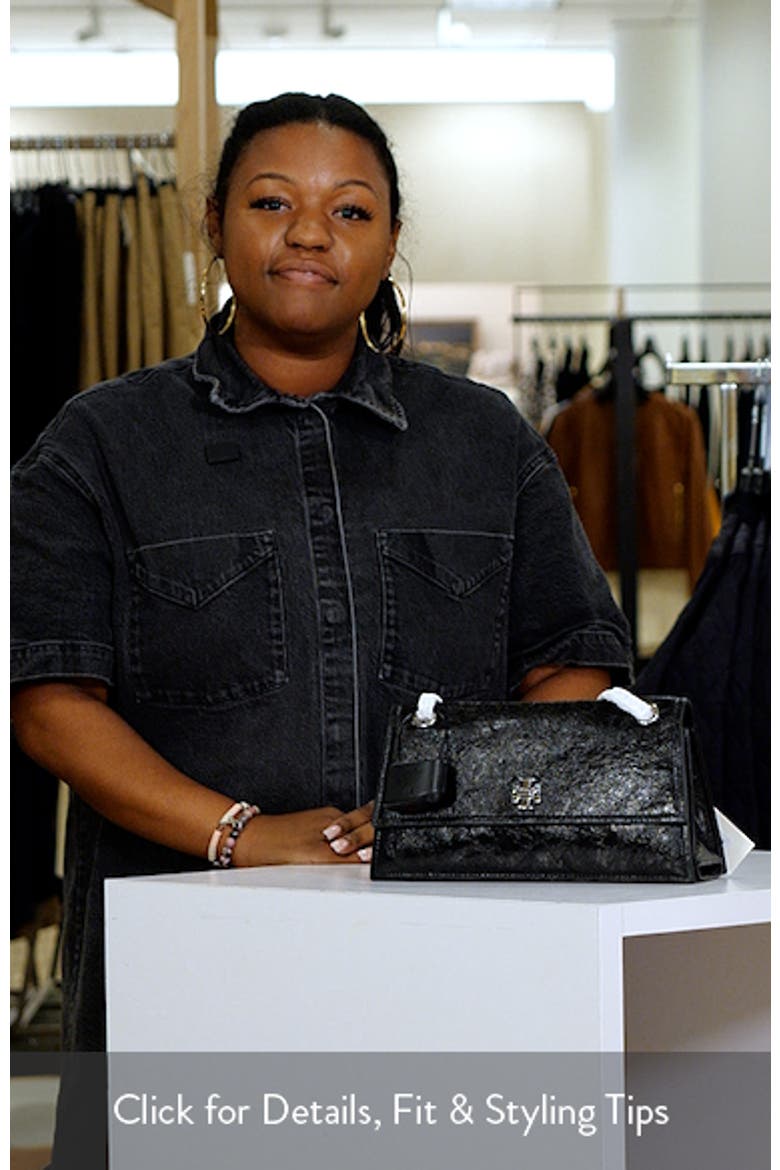 Kira Turnlock Leather Convertible Shoulder Bag video