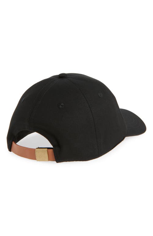 Treasure & Bond Cotton Twill Ball Cap In Washed Black