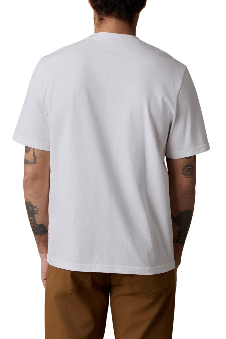 Patch Pocket Cotton T-Shirt, Alternate, color, PURE WHITE